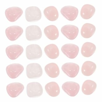 Olika stenar för dekoration och kreativa projekt.