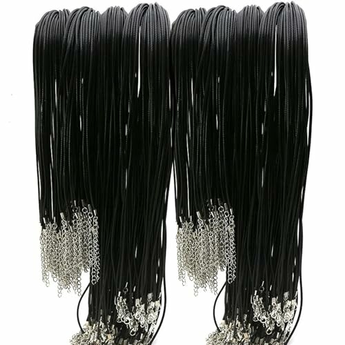 Rund PU-flätad lädersnöre