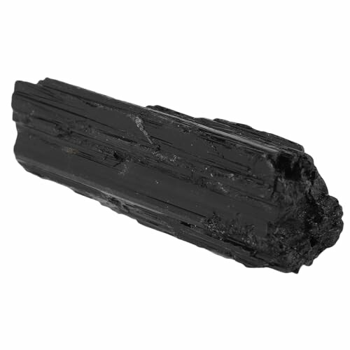 Svart turmalin kristall