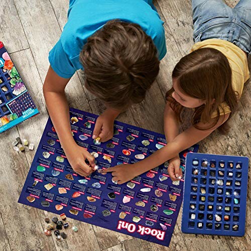 XX TOYS Samlingssats för mineraler och stenar