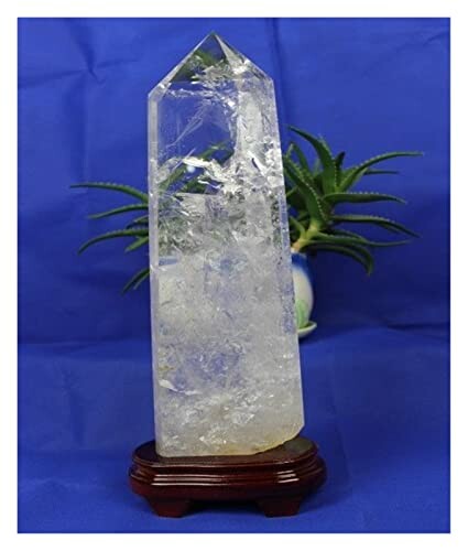 GURSAC Naturlig Klar Kvarts Kristall