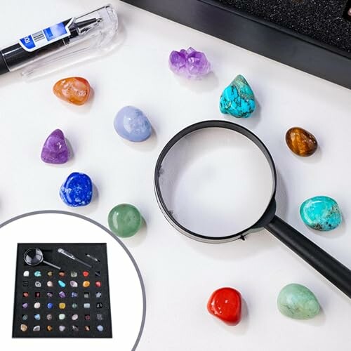 Whnbuij Stenar och Mineraler Kit