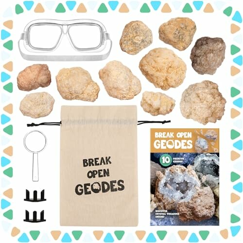 Geoder och verktyg för att bryta upp dem
