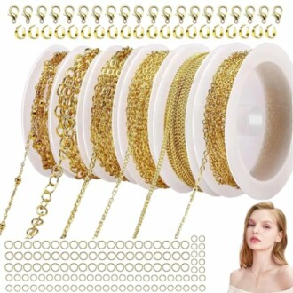 Guld Kedjor Set 14 m