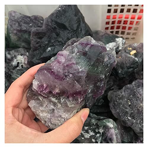 BIANMTSW Naturlig Rå Kristall