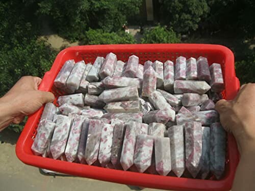 BIANMTSW Naturlig Rå Kristall