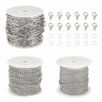 Smyckestillverkningskedjor och lås.