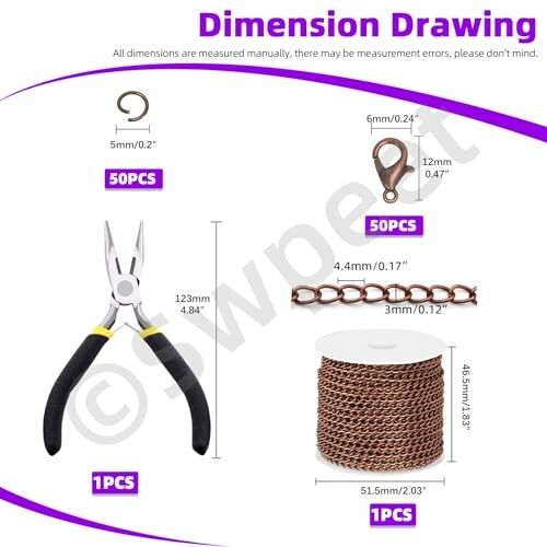 Verktyg och material för smyckestillverkning