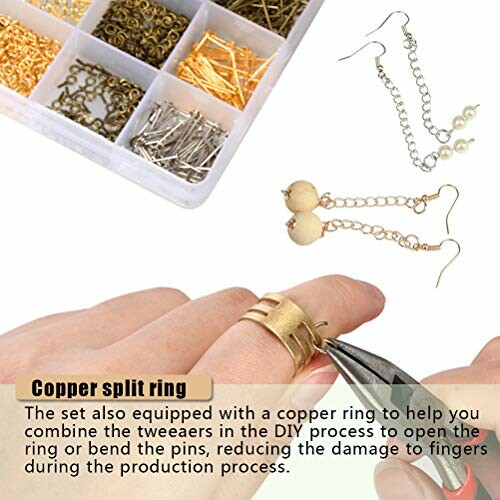 Smycketillverkning med verktyg och delar