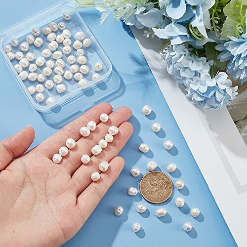 NBEADS Sötvattenspärlor