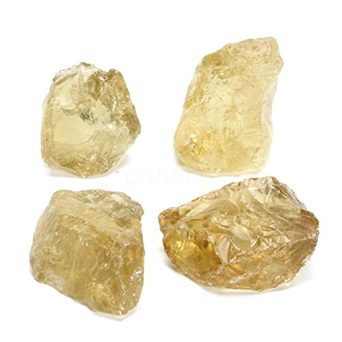 Rå citrin kvartsstenar