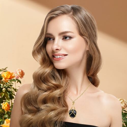 Kristallhållare Halsband